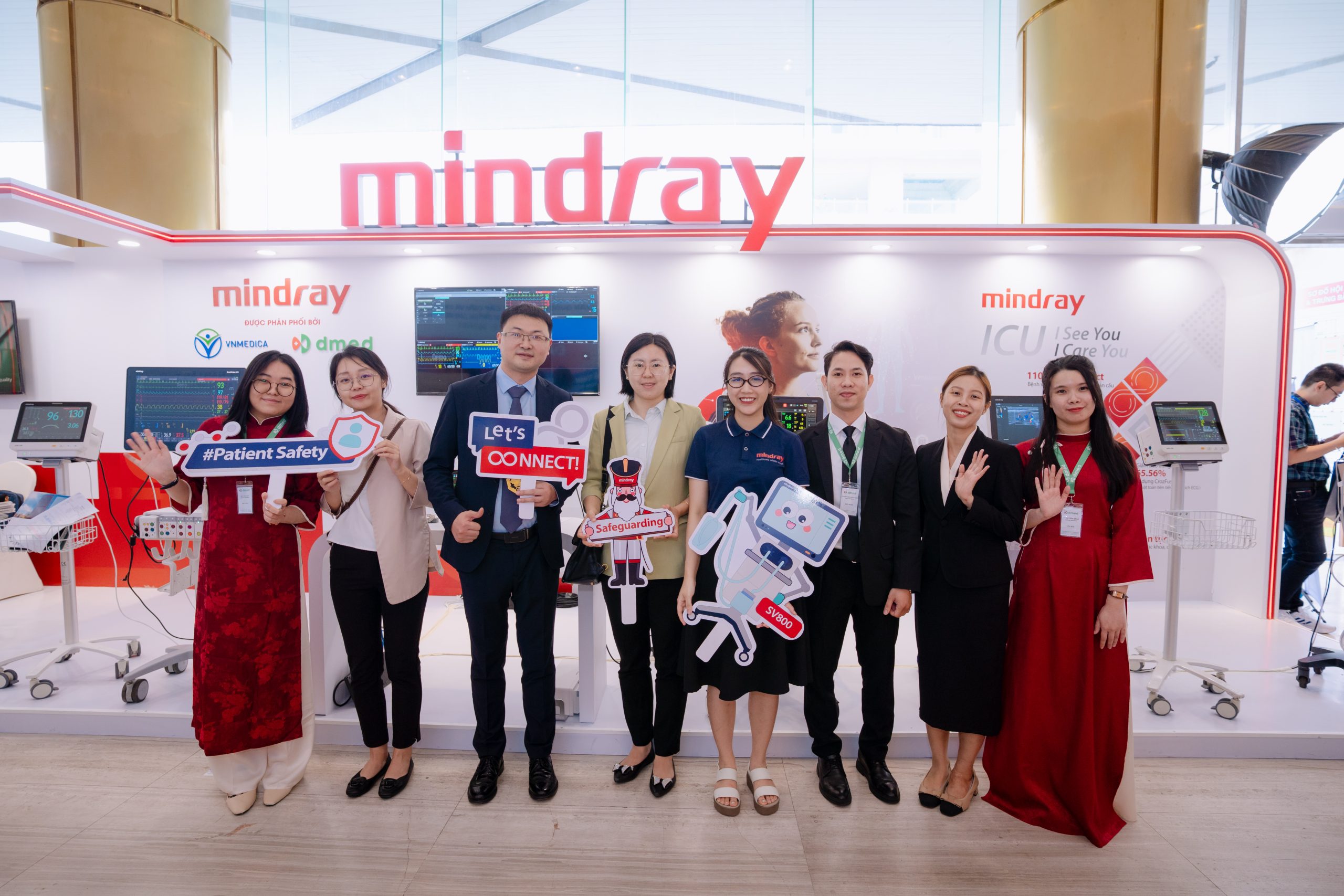 Platinum co-sponsorship activities with Mindray
