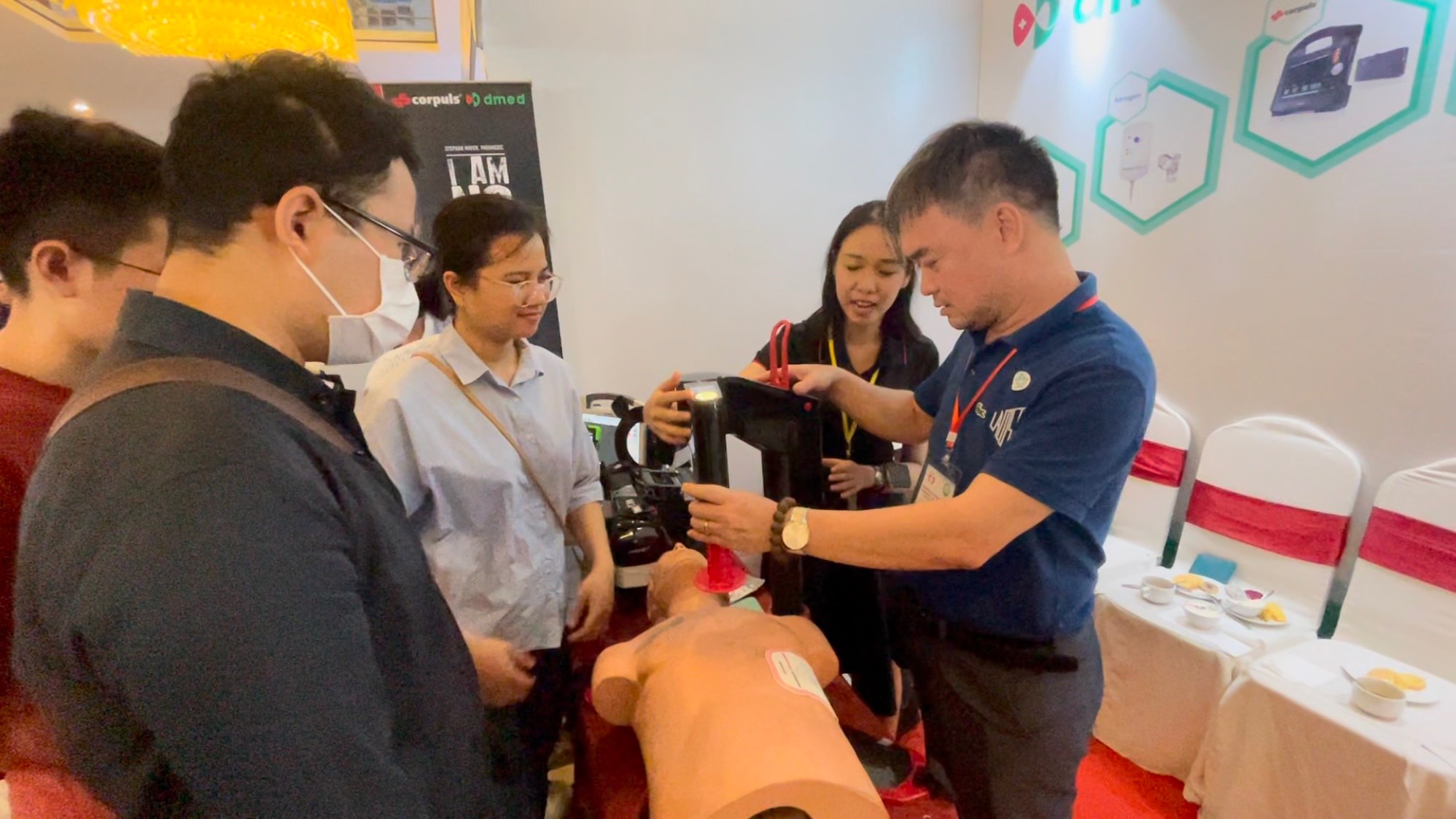 DMED exhibition booth – photo 2