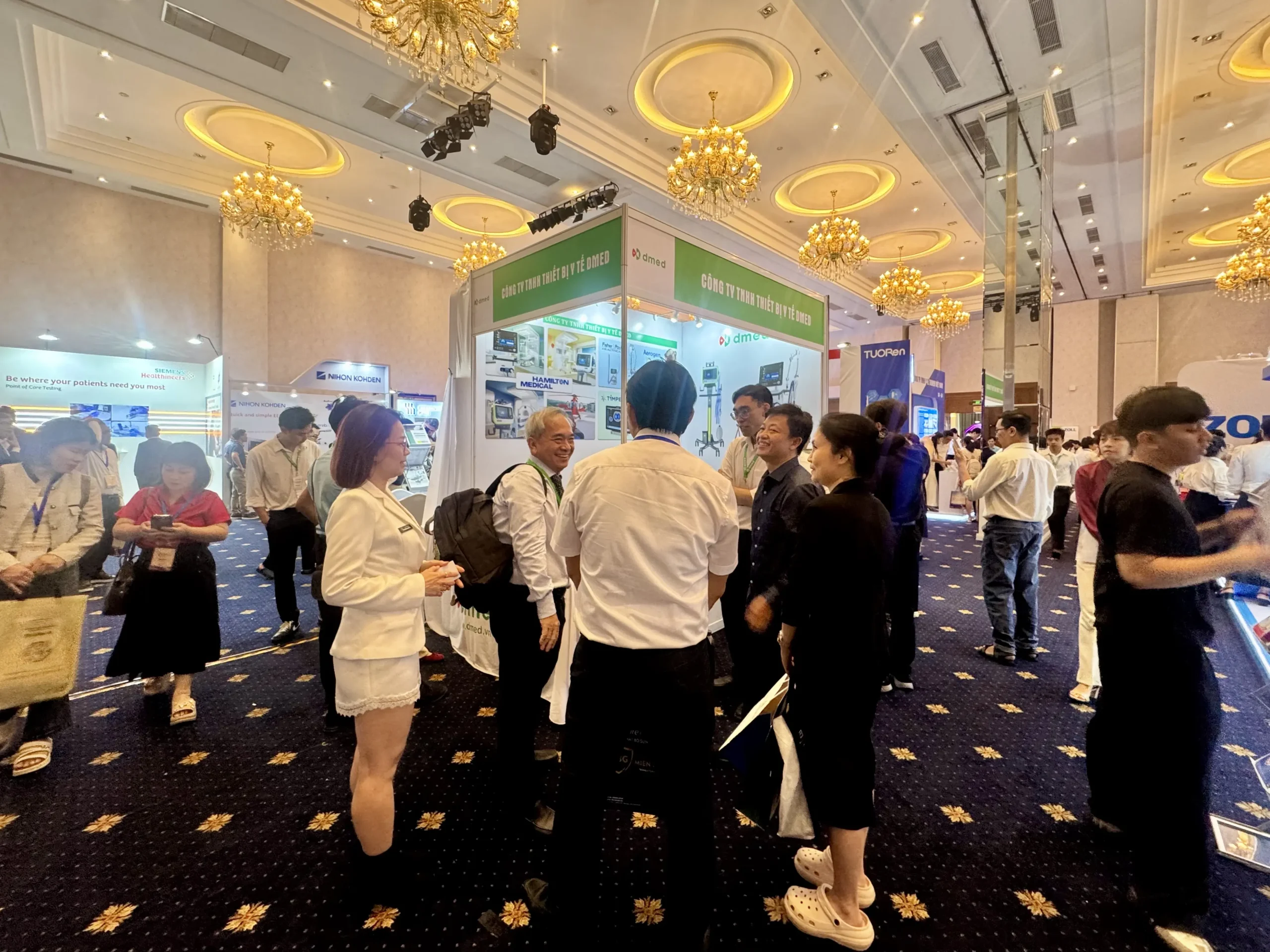 DMED booth in Ho Chi Minh City — photo 2
