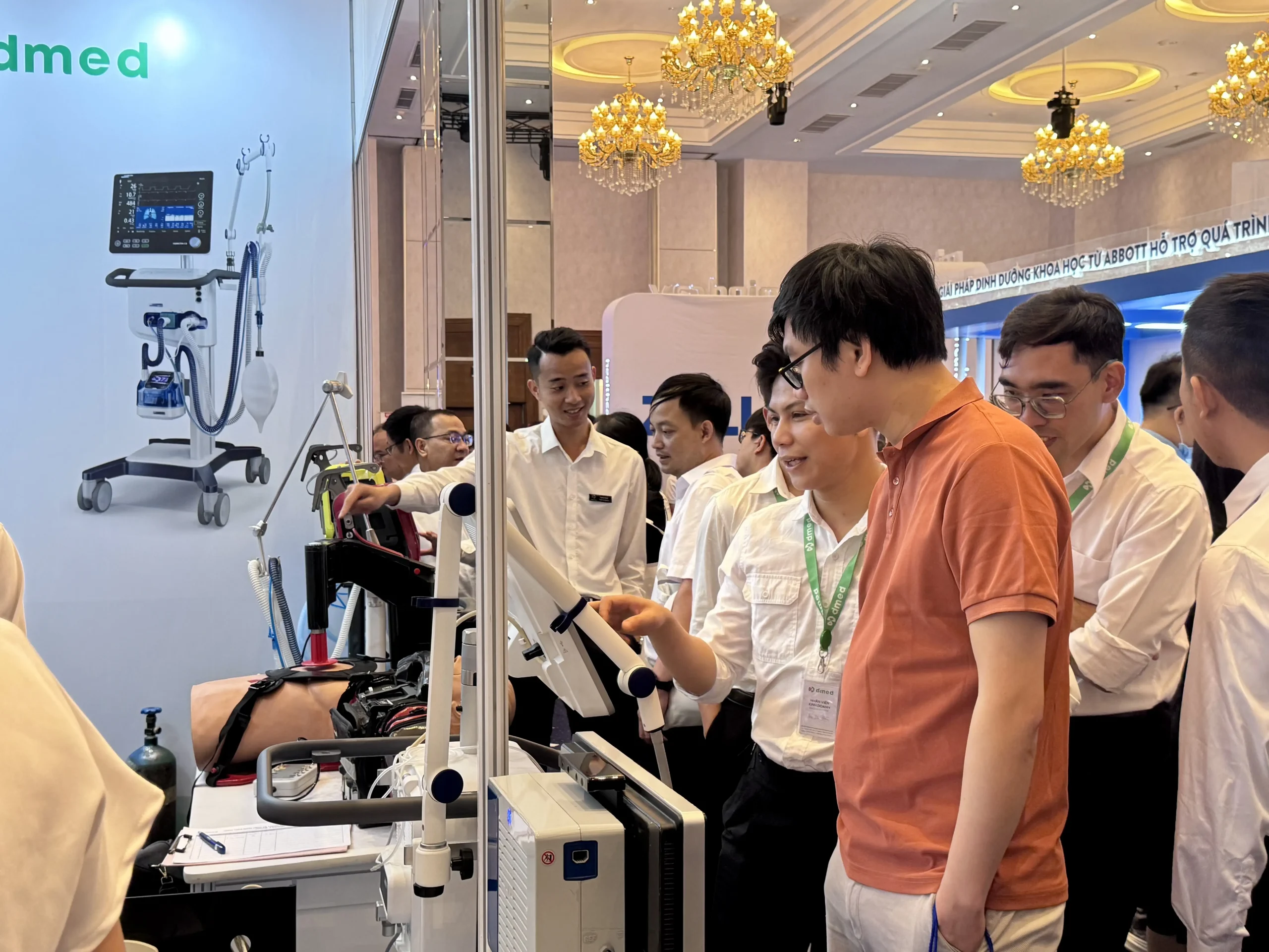 DMED booth in Ho Chi Minh City — photo 6