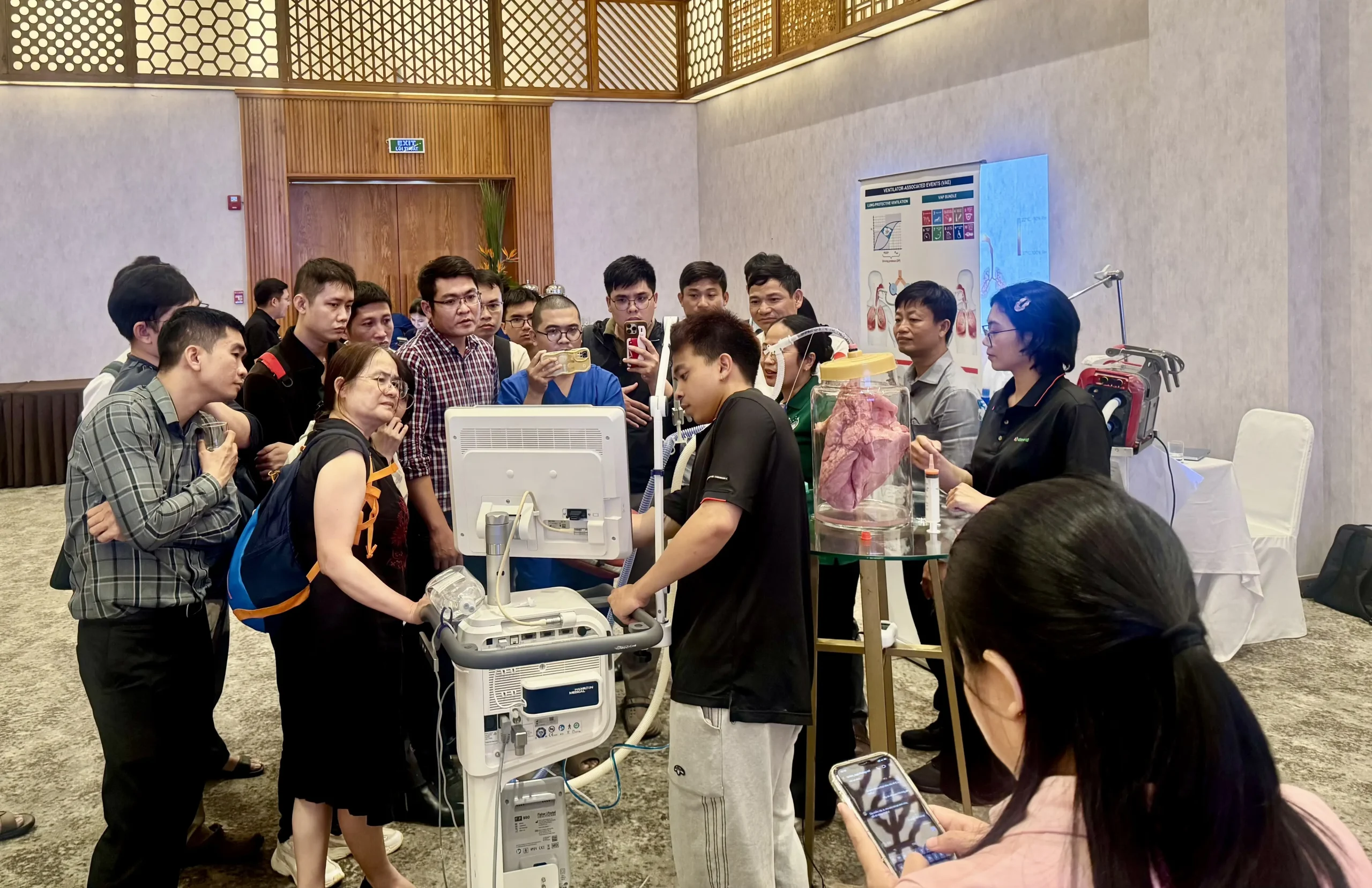 DMED booth in Ho Chi Minh City — photo 11
