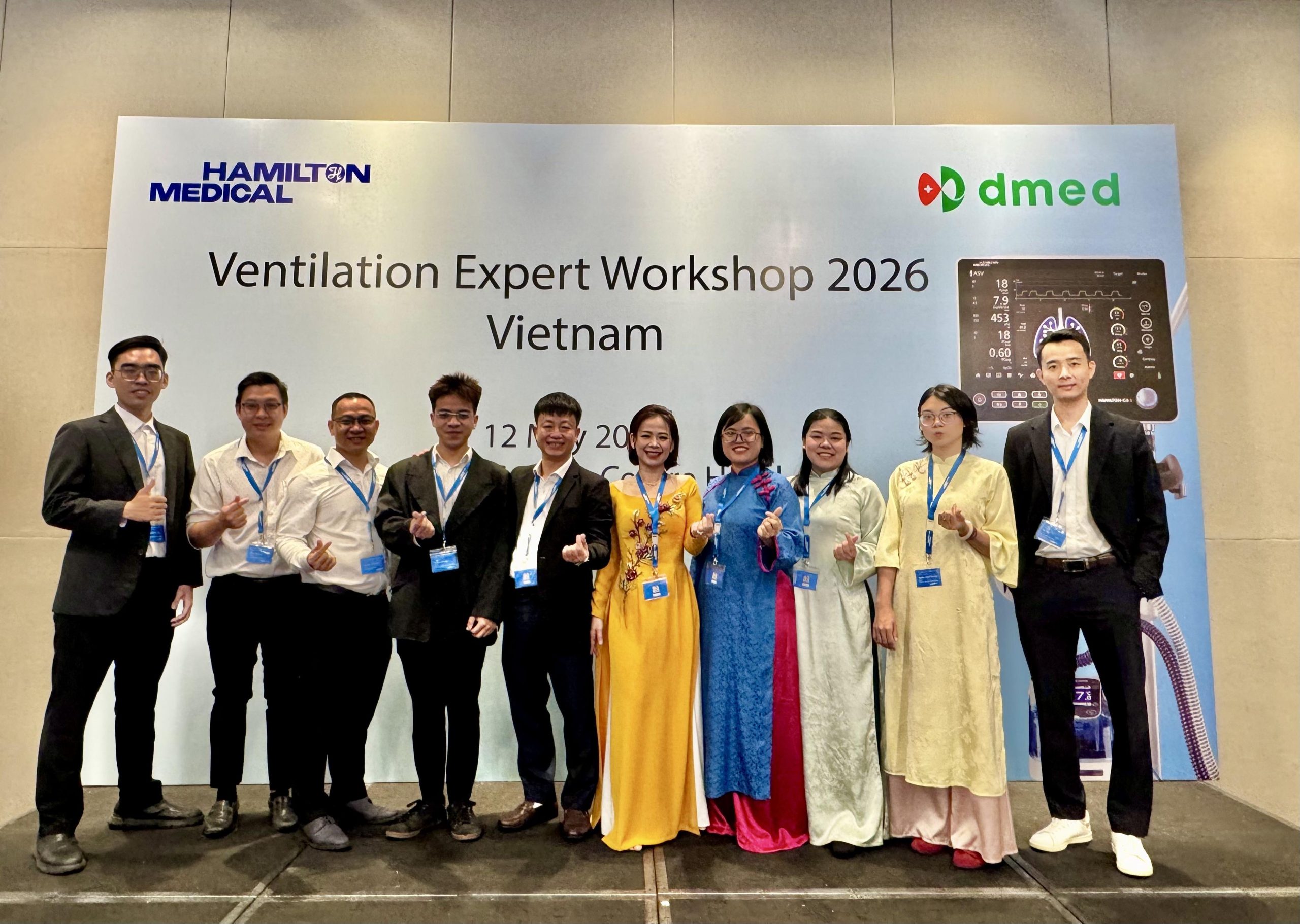 DMED team with attending physicians — photo 25