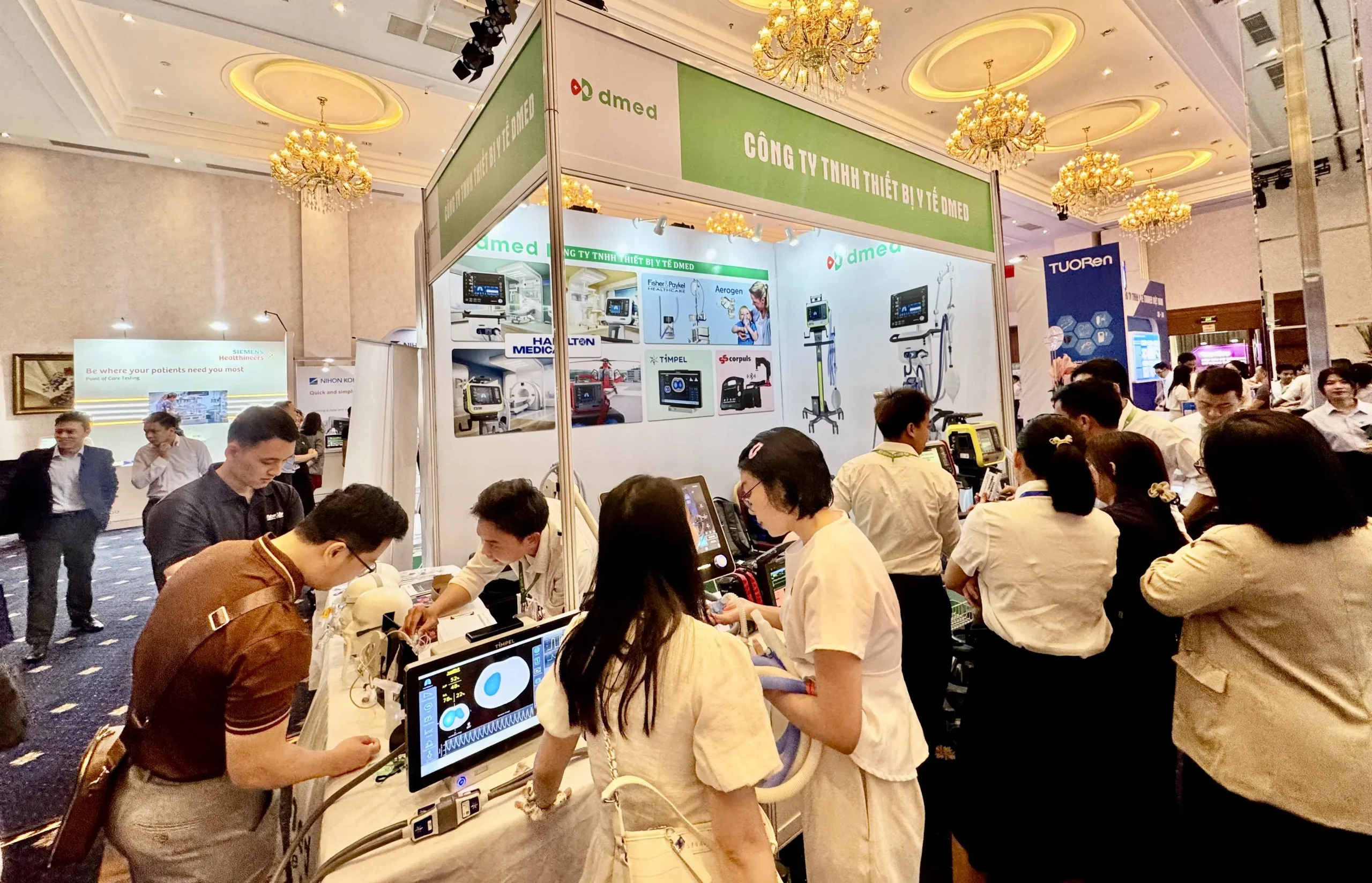 DMED booth in Ho Chi Minh City — photo 10