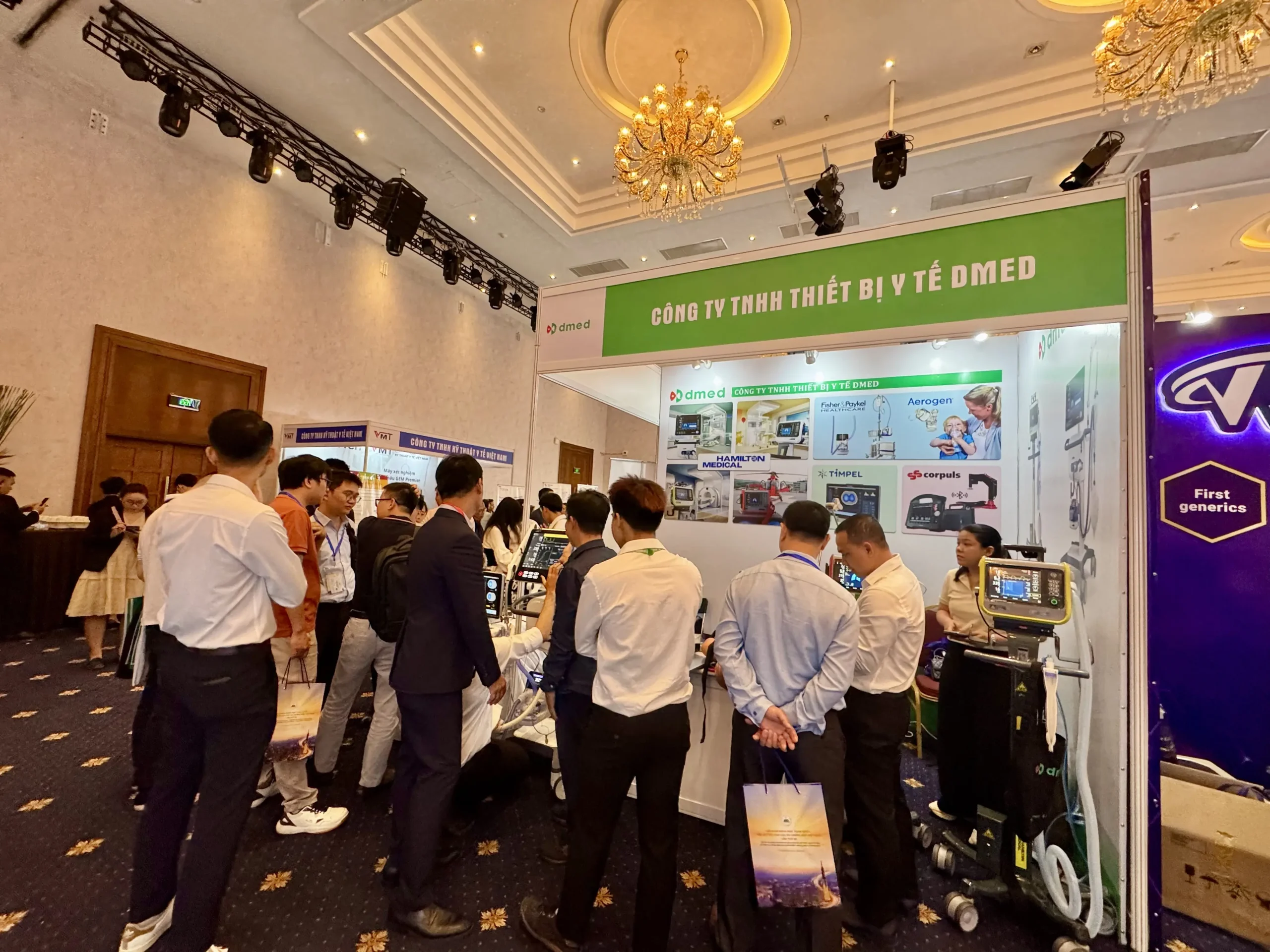 DMED booth in Ho Chi Minh City — photo 3